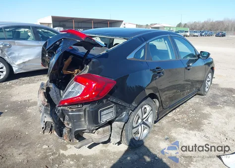 2016 Honda Civic Lx from USA, damaged, VIN 19XFC2F56GE099229